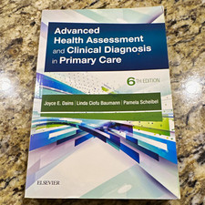 Elsevier Advanced Health Assessment & Clinical Diagnosis 6th PB 2020 picture