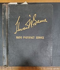 Vintage 1947 Howard W. Sams Radio Photofact Service Manual picture
