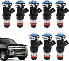 8Pack Fuel Injector Compatible for 1999-2006 Chevy Silverado Suburban Tahoe  picture