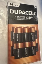 Duracell CopperTop D Batteries 14-Count (2032) - NEVER USED picture