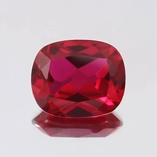 AAA 12x10 MM Natural Flawless Mozambique Red Ruby Cushion Cut Loose Gemstone picture