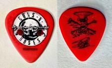🌹Special listing - 2017 Guns n' Slash Black on red guitar pick - $.99 shipping picture