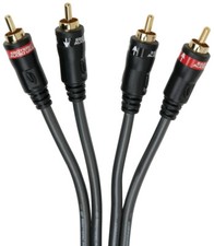 PREMIUM ESOTERIC AUDIO RCA INTERCONNECT EA2 SERIES AUDIO CABLE STEREO BY MTX 2CH picture