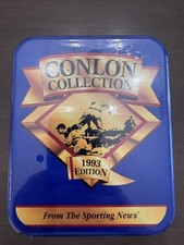 1993 Conlon Collection 330 Card Set Factory Sealed Tin Ruth Gehrig & Nolan Ryan picture