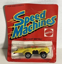 1982 Hot Wheels Blackwalls Speed Machines Spacer Racer On Sealed Card picture