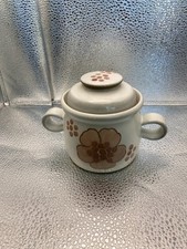 Vintage, Denby-Langley, Gypsy, Individual soup/casserole lidded bowl, Excellent picture