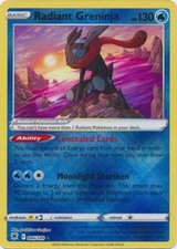 Radiant Greninja 046/189 Radiant Rare Astral Radiance Pokemon TCG picture