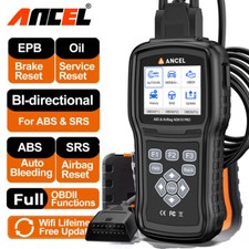 ANCEL AD610 PRO OBD2 Scanner Diagnostic Tool ABS Bleeding SAS SRS EPB OIL Reset picture