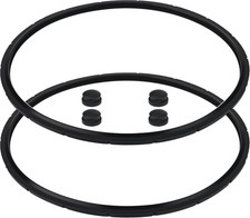 2 Pack 09985 Pressure Canner Sealing Ring + 4 Pack Overpressure Plugs, Gasket picture