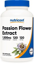 Nutricost Passion Flower Extract (1,500mg Equivalent) 120 Capsules picture
