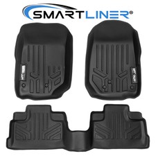 SMARTLINER Custom Fit Floor Mats Liner OEM TPE 2007-2013 Jeep Wrangler Unlimited picture