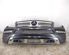 13-16 Mercedes-Benz GL450 Front Bumper W/ Grilles, Fogs & Park Assist OEM 755 picture