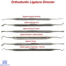 Orthodontic Ligature Director Double Ended Scaler Archwire Placement Dental Tool picture