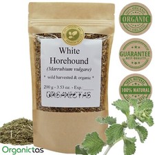 White Horehound Tea - Marrubium vulgare Herb - Natural Health Benefits for Lungs picture