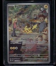 Pokemon TCG Pikachu 173/165 Scarlet & Violet 151 Illustration Rare NM picture