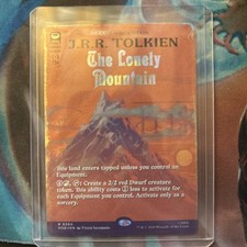 MTG The Lonely Mountain (Borderless) (Surge Foil) [HOB - 284] picture