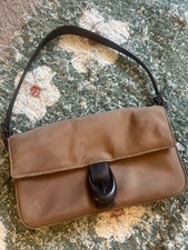 Preowned Staud Harlow Nylon shoulder Bag Brown picture