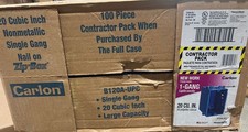 Carlon 20 cu .in. PVC 1 Gang New Work Electrical Outlet Box CASE OF 100 picture