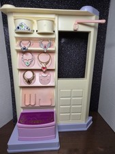 1980’s Takara Jenny Charm Up Room Jewelry Store Single Panel Barbie Jewelry  picture