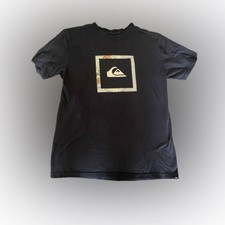 Quiksilver Men's Navy T-Shirt -Size Medium picture