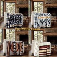 NEW Pendleton Reversible Plush Soft Throw 50