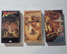 Sealed 1991 McDonald's Indiana Jones VHS Trilogy Raiders Temple Last Crusade   picture
