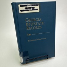 Georgia Intestate Records Jeanette Holland Austin ExLib HC Georgia Genealogy picture