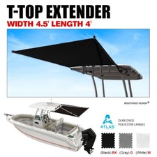 Oceansouth T-Top Extender Black / shaded area up to 5' / Width 4.5' x  Length 4' picture