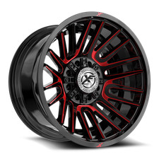 XF Off-Road Wheel XF-234 20x9 6x135/5.5 12mm Black/Red XF-234209061351397+12BMR picture