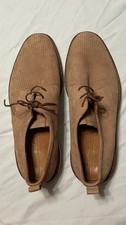 ECCO Men ST.1 Hybrid Perforated Derby Brown Leather Shoes EU 46 US 12 12.5 M picture