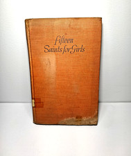 Rare Vintage 1951 Fifteen Saints for Girls Sister Mary Cornelius Hardcover Book picture