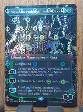 ✨FOIL - MTG Nissa, Ascended Animist Phyrexia: (Step-and-Compleat FOIL) NM Top❤️ picture
