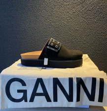 GANNI S2524 Buckle Mule Clogs Black EU 41 / AU 9.5 – BNIB Box & Dust Bag picture