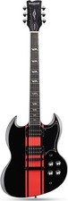 WestCreek RACER Solid Body Electric Guitar, Dual Alnico Humbuckers Pickups, B... picture