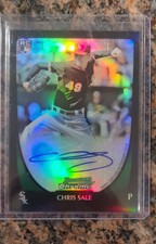 2011 Bowman - Chris Sale #220 Chrome Refractor Rookie Autographs /500 (AU, RC) picture