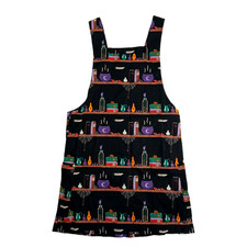ModCloth Black Friday Dress Sz 4 US Sz 8 AU Spells N Stuff Pinafore Dangerfield picture