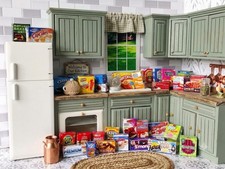 Dollhouse Miniature Food / 30 random pieces / FURNITURE NOT INCLUDED picture