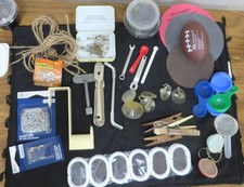 OVER 20 VINTAGE JUNK DRAWER Items of Grandpas, Jewelry, Miscellaneous Things picture
