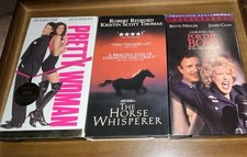 Vintage VHS Movie Bundle Lot of 11 Tapes picture