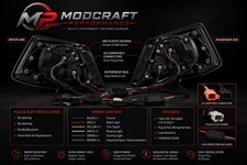MODCraft Performance LED Brake Lights | Fits 2016-2021 Honda Civic Sedan picture