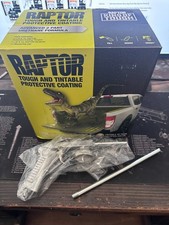 Raptor Bright White Urethane Spray-On Truck Bed Liner Spray Gun, 4 Liters picture