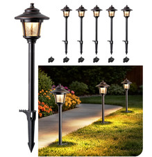 Iluminación paisajística de bajo voltaje, paquete de 6 luces LED de 12 V, 3 W y picture