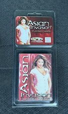 NEW SEALED asian Invasion Playing Cards 2004 Home Collection California Deck picture