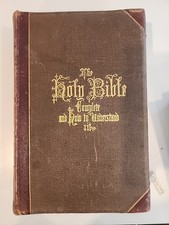 Hitchcock’s New and Complete Analysis of the Holy Bible 1869 A.J. Johnson  picture
