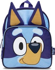 12'' BLUEY Backpack With 3D Plush Ears & Appliques Boys Girls Adjustable Straps picture