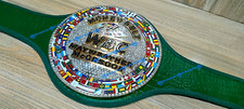 WBC Money World Boxing Championship Belt-8mm 3D Plates-Mayweather McGregor Fight picture