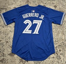 Vladimir Guerrero Jr. #27 Toronto Blue Jays MLB Men's Jersey Royal SIZE S-3XL picture