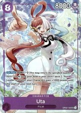 Uta Alternate Art Foil - OP02-120 LP - One Piece picture