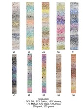 Akari Yarn from Noro; 5 New Colors for 2026 picture