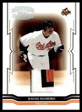 2005 Donruss Throwback Threads Material Jersey Rafael Palmeiro 097/100 Baltimore picture